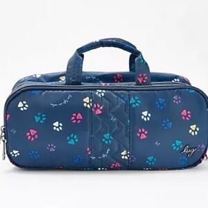 LUG HEAT PROTECTANT HAIR TOOL CASE - FLATBED SLIM IN PAWS NAVY